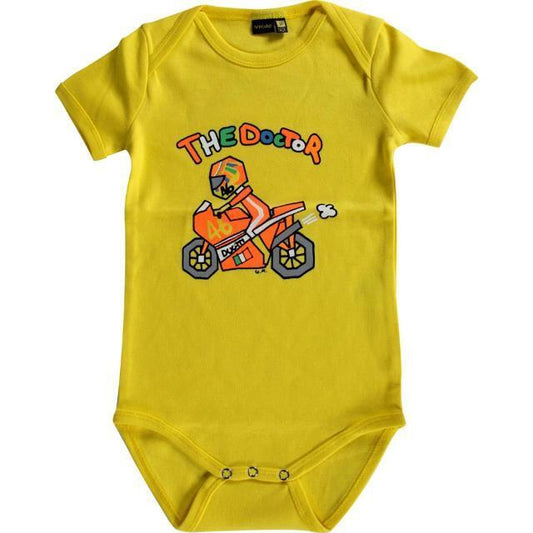 New Official Valentino Rossi VR46 Ducati Baby Body Suit -
