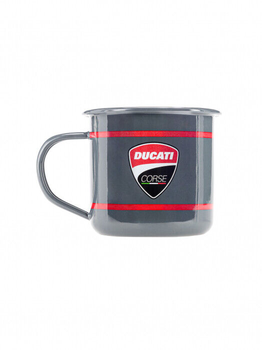 Official Ducati Corse Enamel Mug - 20 56013