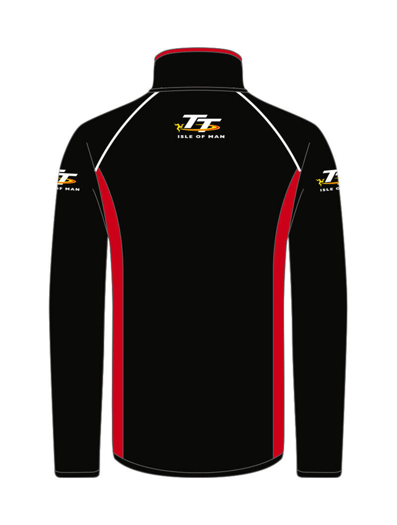 Official Isle Of Man TT Races 1/4 Zip Fleece - 18Aqzf