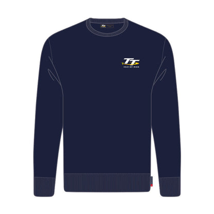 Isle Of Man TT Races Official Blue Jumper - 20Ajst