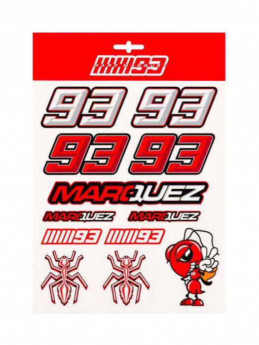 Official Marc Marquez Large Sticker Set - 19 53006