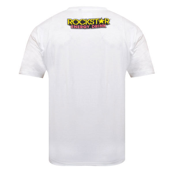 New Rockstar Official Jorge Lorenzo White T-Shirt - Jlrsmts 2011/2W