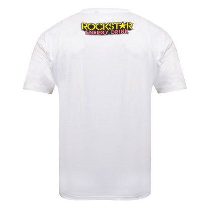 New Rockstar Official Jorge Lorenzo White T-Shirt - Jlrsmts 2011/2W