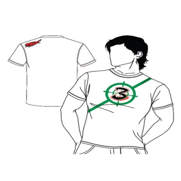 New Official Max Biaggi White T-Shirt