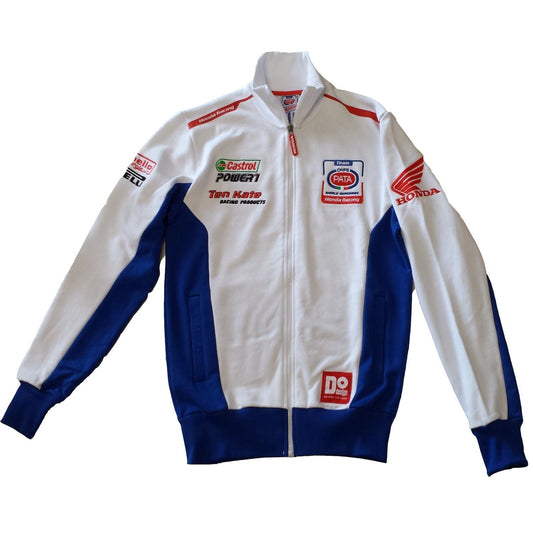 Official Pata Honda Team White Zip Up Fleece