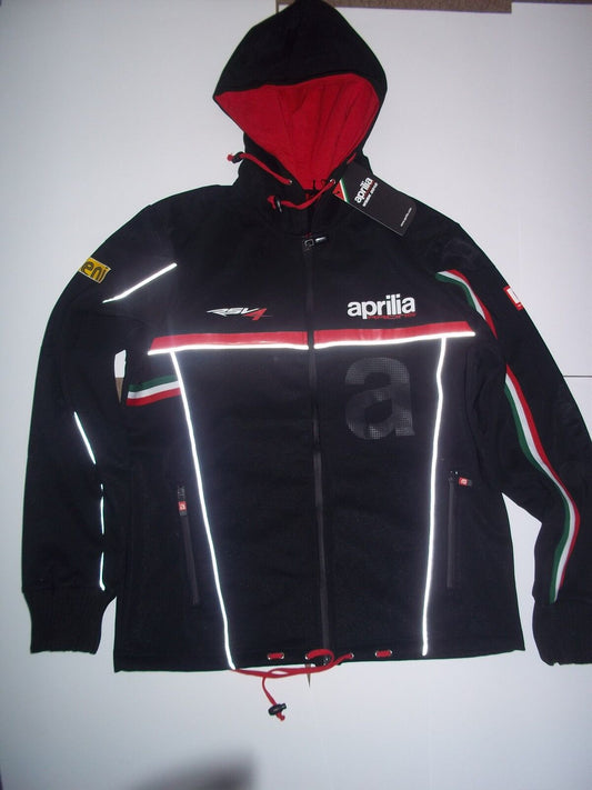 Official Aprilia Team Black Softshell Coat
