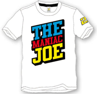 Official Andrea Ianonne 29 White Maniac Joe T'shirt
